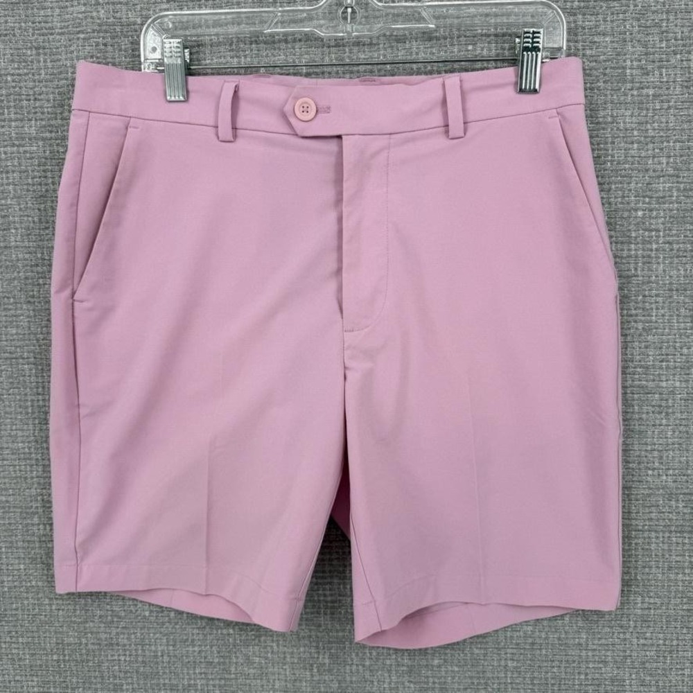 G/FORE Shorts Mens 32 Pink Athletic Golf Mesh Stretch Pockets Moisture Wicking